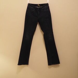 Talbots Women's Dark Blue Boot Cut Jeans